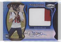 Freshman Fabric Mirror Signatures - Davis Mills #/99