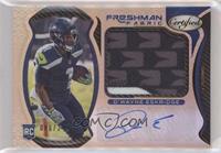 Freshman Fabric Mirror Signatures - D'Wayne Eskridge #/249