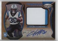 Freshman Fabric Mirror Signatures - Chuba Hubbard #/249