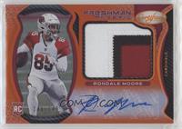 Freshman Fabric Mirror Signatures - Rondale Moore #/149