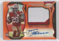 Freshman Fabric Mirror Signatures - Trey Sermon #/249