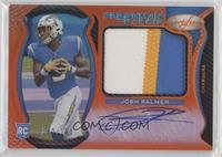 Freshman Fabric Mirror Signatures - Josh Palmer #/199