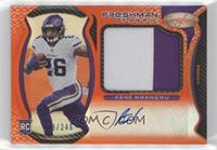 Freshman Fabric Mirror Signatures - Kene Nwangwu #/249