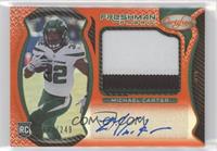 Freshman Fabric Mirror Signatures - Michael Carter #/249