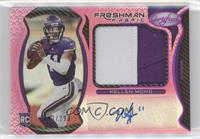 Freshman Fabric Mirror Signatures - Kellen Mond #/299