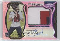 Freshman Fabric Mirror Signatures - Davis Mills #/299