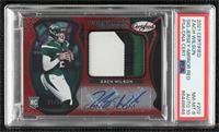 Freshman Fabric Mirror Signatures - Zach Wilson [PSA 8 NM‑MT] #…