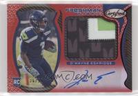 Freshman Fabric Mirror Signatures - D'Wayne Eskridge #/99