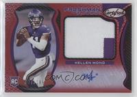 Freshman Fabric Mirror Signatures - Kellen Mond #/199