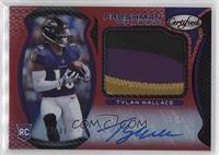 Freshman Fabric Mirror Signatures - Tylan Wallace #/99