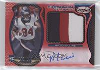 Freshman Fabric Mirror Signatures - Nico Collins #/149