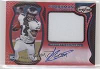 Freshman Fabric Mirror Signatures - Kenneth Gainwell #/199