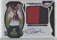 Freshman Fabric Mirror Signatures - Davis Mills #/499