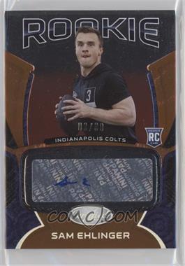 2021 Panini Certified - Rookie Signatures - Mirror Etch Orange #RS-SE - Sam Ehlinger /30