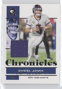 2021 Panini Chronicles - [Base] - Jersey #65 - Daniel Jones /199