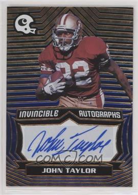 2021 Panini Chronicles - Invincible Autographs - Blue #INV-JTA - John Taylor /50