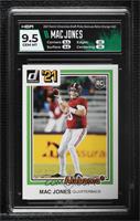 Donruss Retro - Mac Jones [HGA 9.5 GEM MINT]