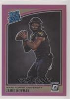 Donruss Optic Rated Rookie - Jamie Newman [EX to NM]
