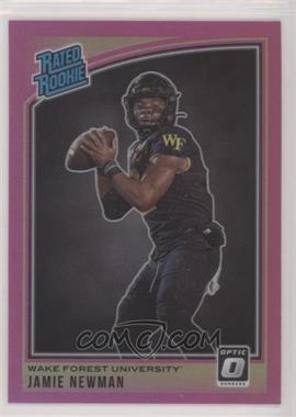 2021 Panini Chronicles Draft Picks - [Base] - Pink #216 - Donruss Optic Rated Rookie - Jamie Newman [EX to NM]