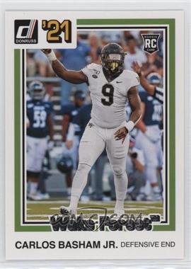 2021 Panini Chronicles Draft Picks - [Base] #31 - Donruss Retro - Carlos Basham Jr.