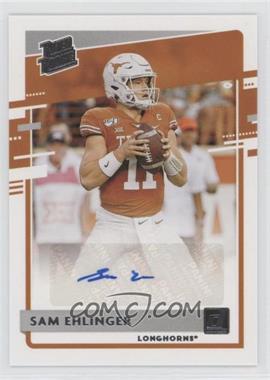 2021 Panini Chronicles Draft Picks - Donruss Rated Rookie Autographs #DA-SEL - Sam Ehlinger