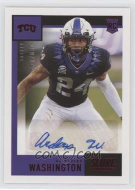 2021 Panini Chronicles Draft Picks - Score Rookie Autographs - Red #SA-ADW - Ar'Darius Washington /149