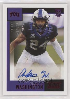 2021 Panini Chronicles Draft Picks - Score Rookie Autographs - Red #SA-ADW - Ar'Darius Washington /149