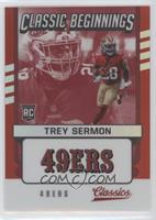 Trey Sermon [EX to NM] #/50
