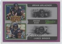 Brian Urlacher, Lance Briggs [Good to VG‑EX] #/25