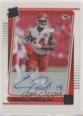 2021 Panini Clearly Donruss - [Base] - Autographs #89 - Rated Rookie - Cornell Powell