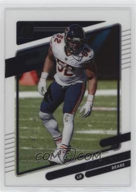 2021 Panini Clearly Donruss - [Base] #9 - Khalil Mack