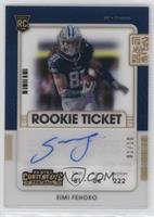 Rookie Ticket RPS Variation - Simi Fehoko #/10