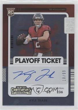 2021 Panini Contenders - [Base] - Playoff Ticket #121.1 - Rookie Ticket RPS - Kyle Trask /99