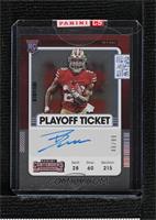 Rookie Ticket RPS - Trey Sermon [Uncirculated] #/99