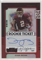 Rookie Ticket RPS Variation - Dyami Brown