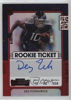 Rookie Ticket RPS Variation - Dez Fitzpatrick