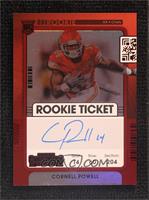 Rookie Ticket RPS Variation - Cornell Powell