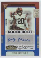 Rookie Ticket - Greg Newsome II