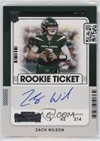 Rookie Ticket RPS - Zach Wilson