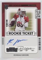 Rookie Ticket RPS Variation - Rondale Moore