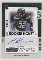 Rookie Ticket RPS Variation - Michael Carter