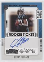 Rookie Ticket RPS Variation - Chuba Hubbard