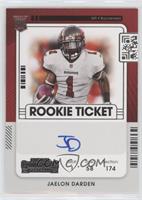 Rookie Ticket RPS - Jaelon Darden