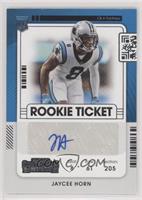 Rookie Ticket - Jaycee Horn [EX to NM]