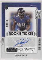 Rookie Ticket Variation - Odafe Oweh