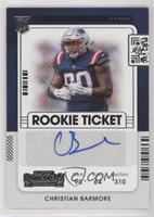 Rookie Ticket - Christian Barmore