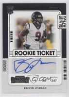 Rookie Ticket - Brevin Jordan