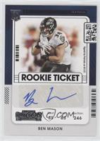 Rookie Ticket - Ben Mason