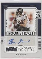 Rookie Ticket - Ben Mason