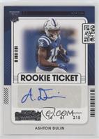 Rookie Ticket - Ashton Dulin